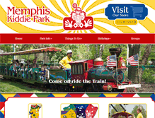 Tablet Screenshot of memphiskiddiepark.com